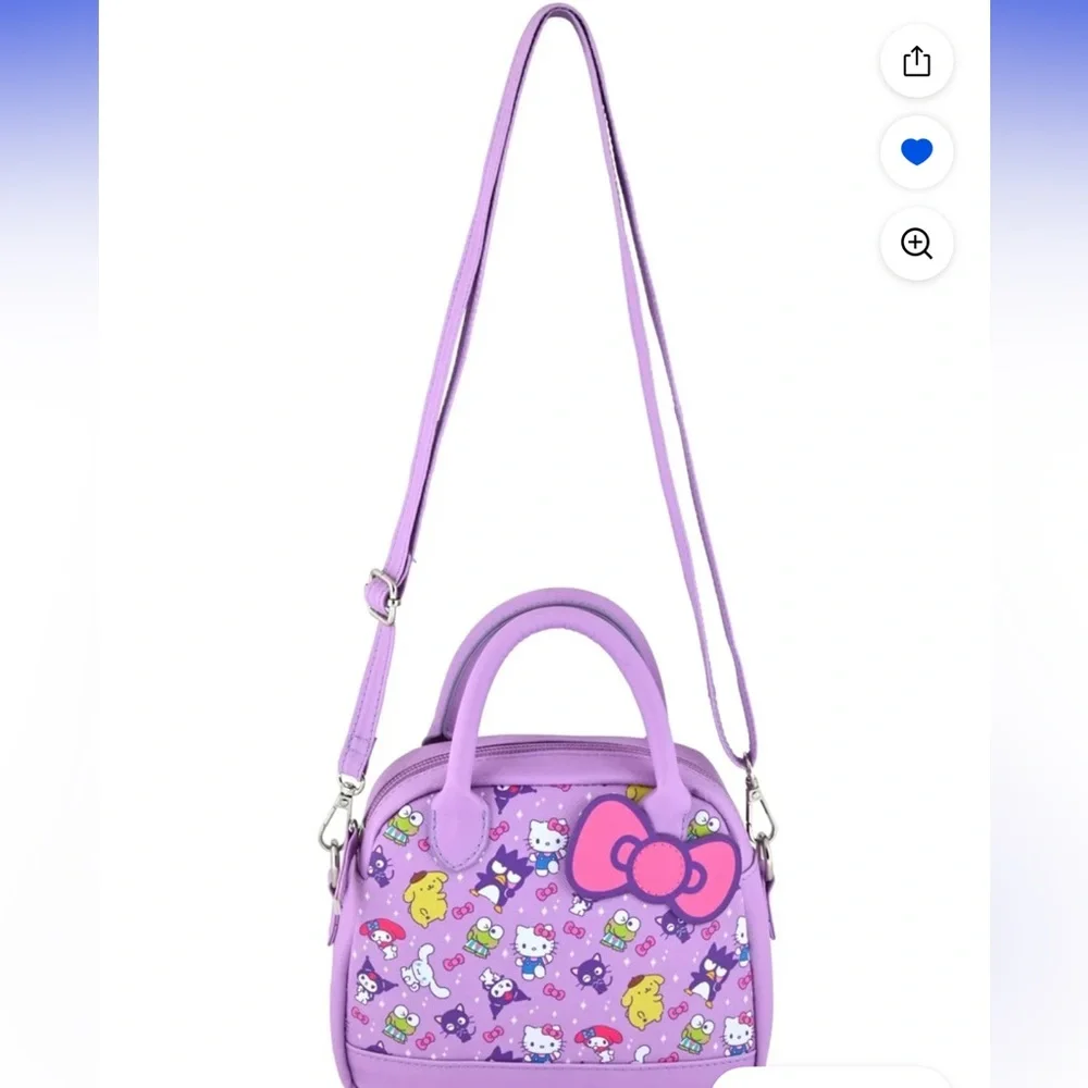 New Sanrio and friends girl’s purple crossbody